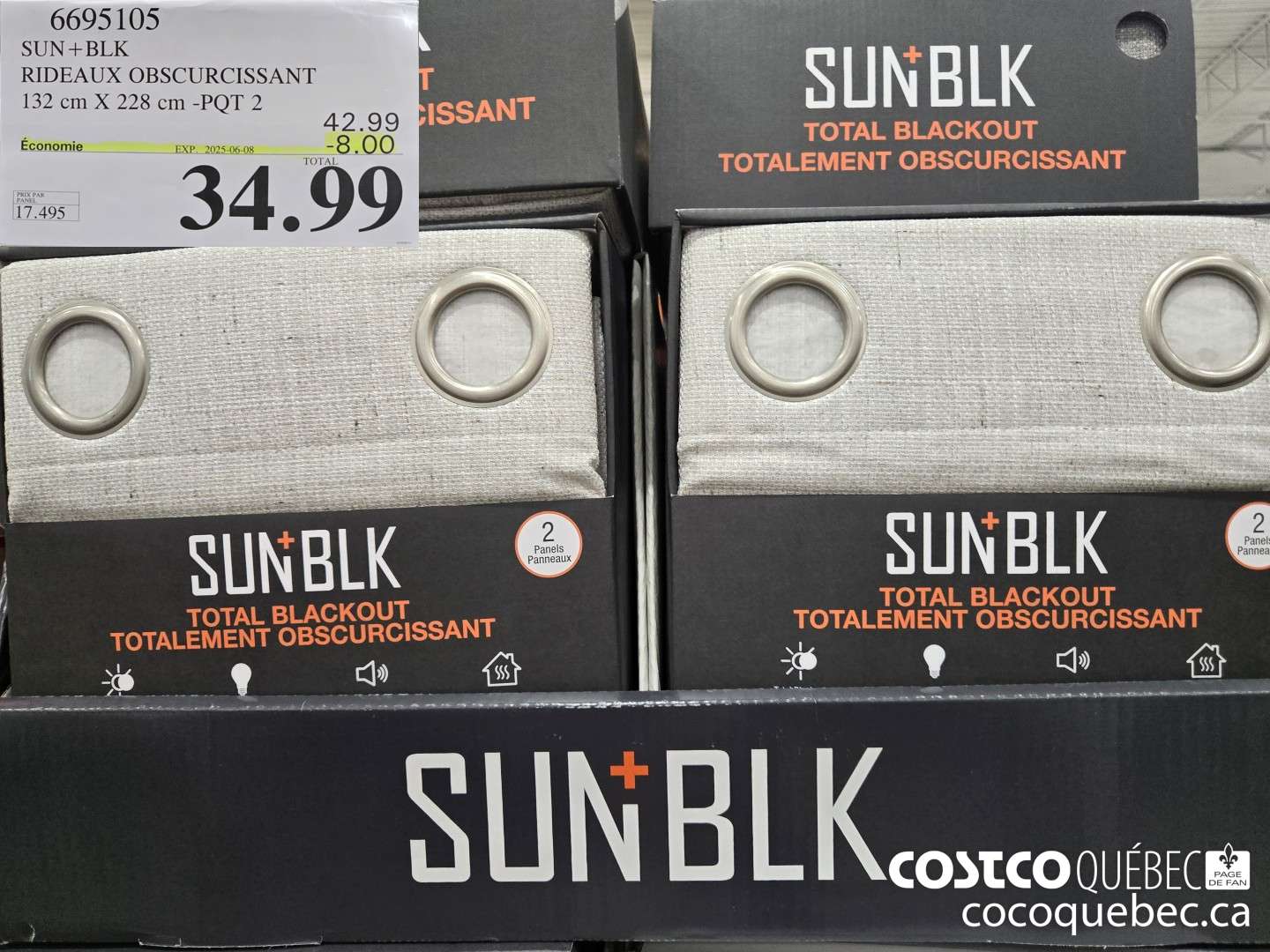 6695105 SUN+BLK RIDEAUX OBSCURCISSANT  ($8.00 INSTANT SAVINGS EXPIRES ON 2025-06-08) $34.99
