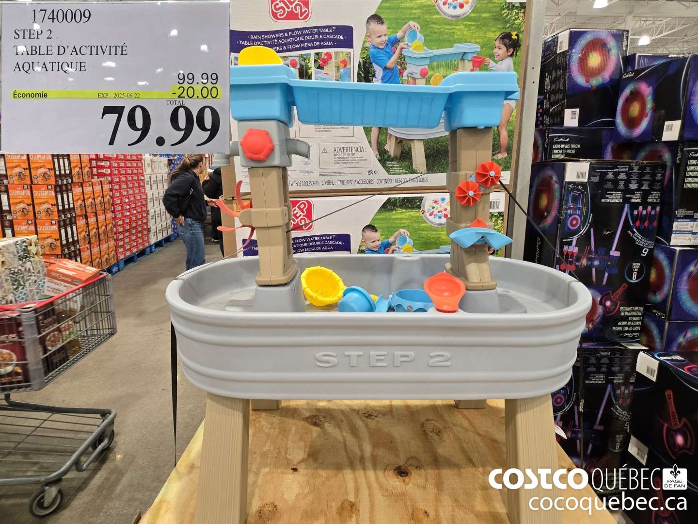 1740009 TAREE D'ACTIVITE AQUATIQUE  ($20.00 INSTANT SAVINGS EXPIRES ON 2025-06-22) $79.99