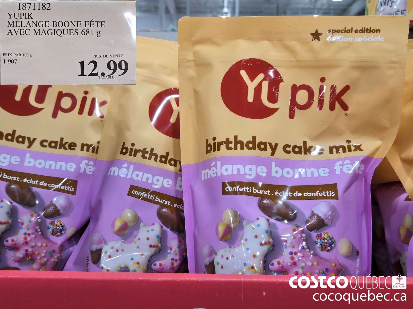 1871182 YUPIK MELANGE BOONE FETE AVEC MAGIQUES 681 ¢  $12.99