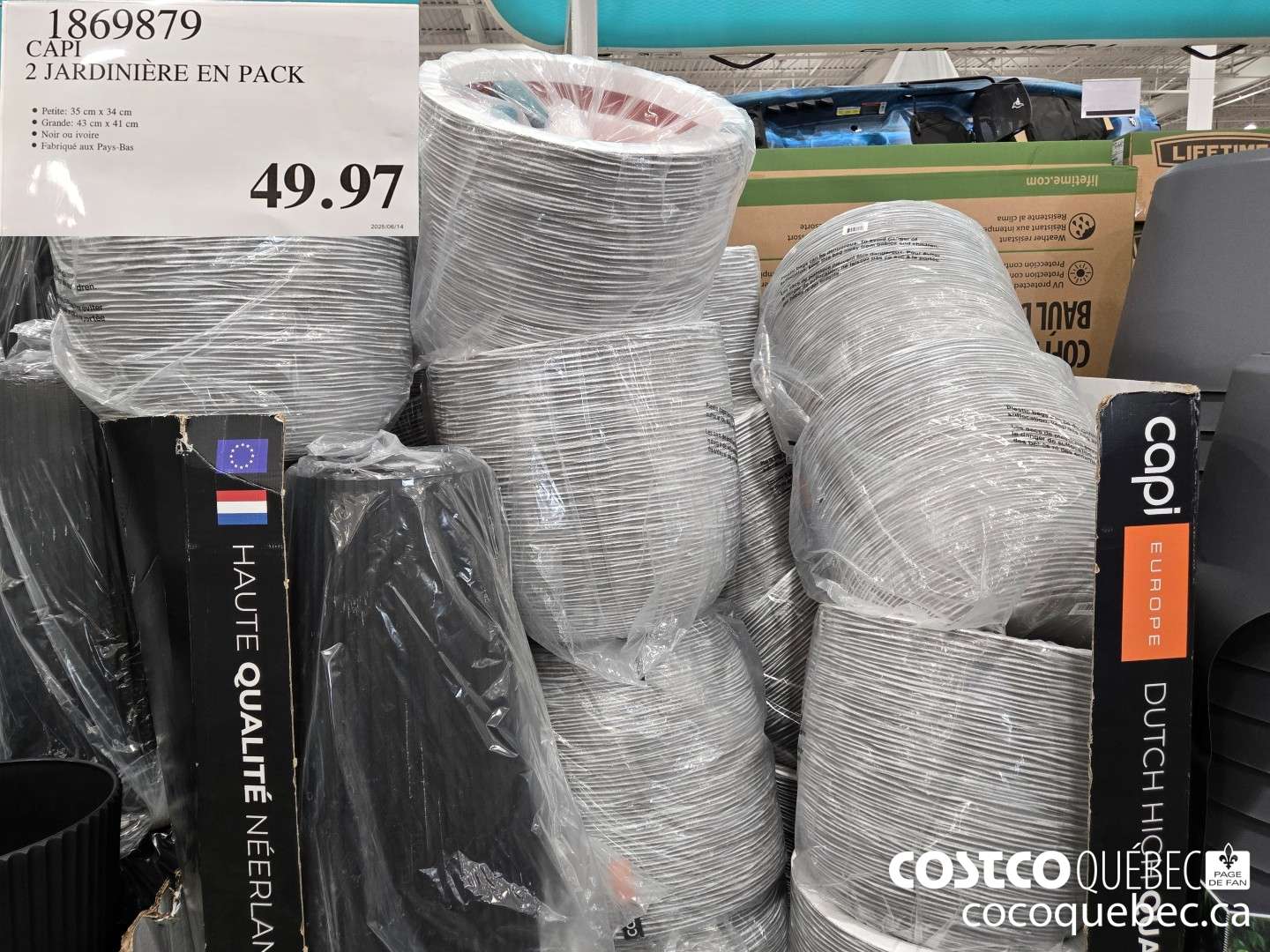 1869879 CAPI 2 JARDINIERE EN PACK  $49.97