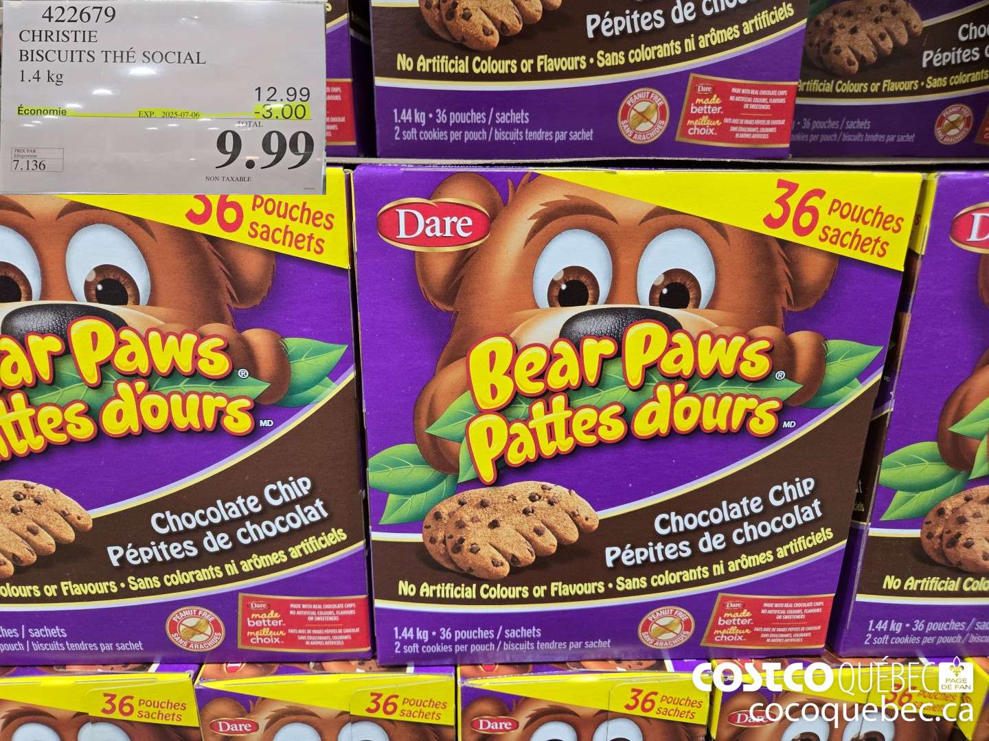 422679 CHRISTIE BISCUITS THE SOCIAL  ($3.00 INSTANT SAVINGS EXPIRES ON 2025-07-06) $9.99