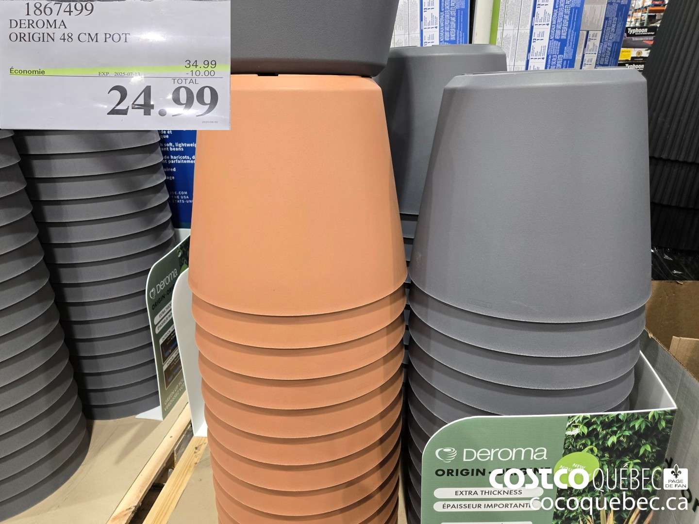 1867499 DEROMA ORIGIN 48 CM POT  ($10.00 INSTANT SAVINGS EXPIRES ON 2025-07-13) $24.99