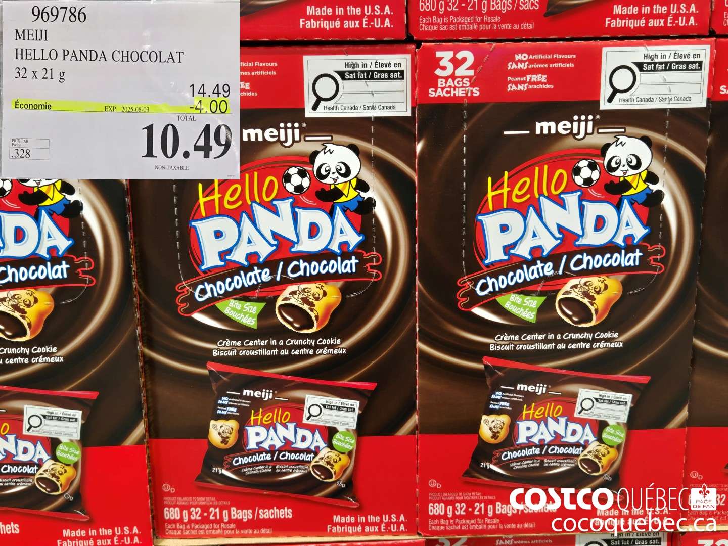 969786 MEIJI HELLO PANDA CHOCOLAT ($4.00 INSTANT SAVINGS EXPIRES ON 2025-08-03) $10.49