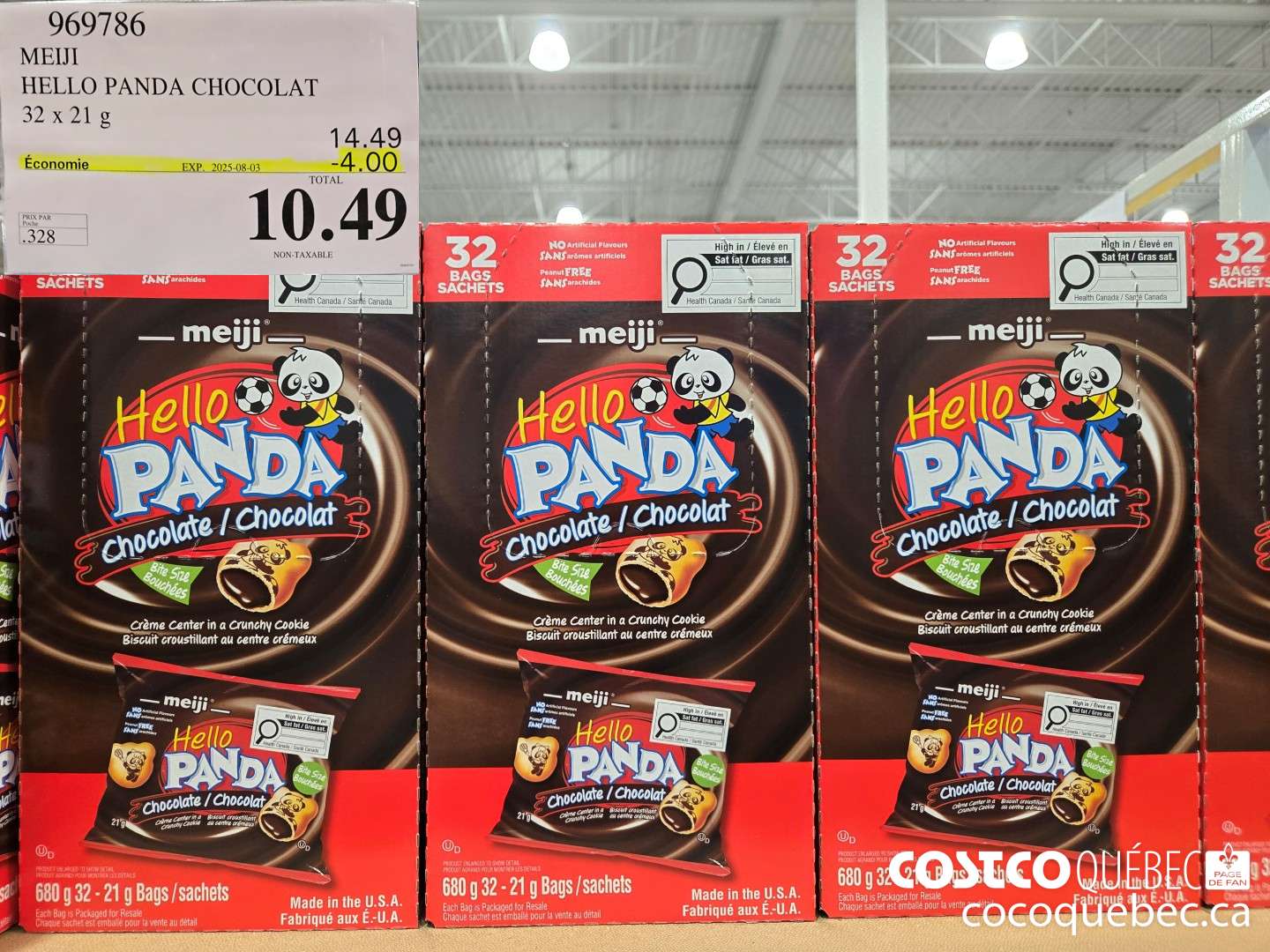 969786 MEIJI HELLO PANDA CHOCOLAT ($4.00 INSTANT SAVINGS EXPIRES ON 2025-08-03) $10.49