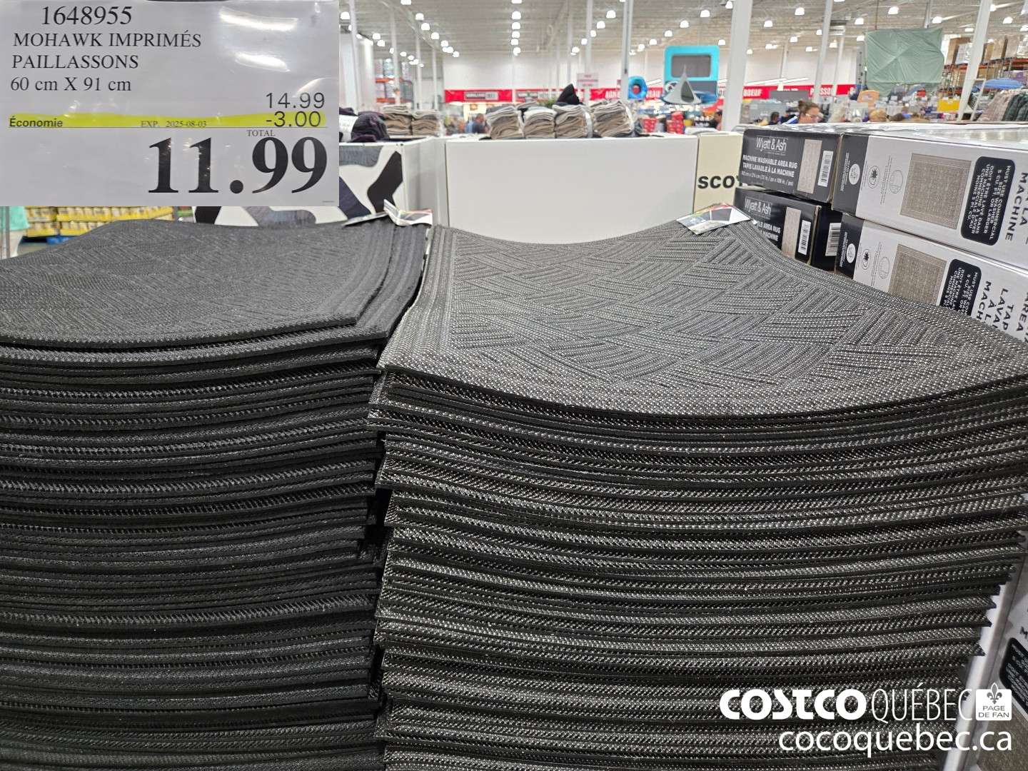 16048955 MOHAWK IMPRIMES PAILLASSONS 60 cm X 91 cm  ($3.00 INSTANT SAVINGS EXPIRES ON 2025-08-03) $11.99
