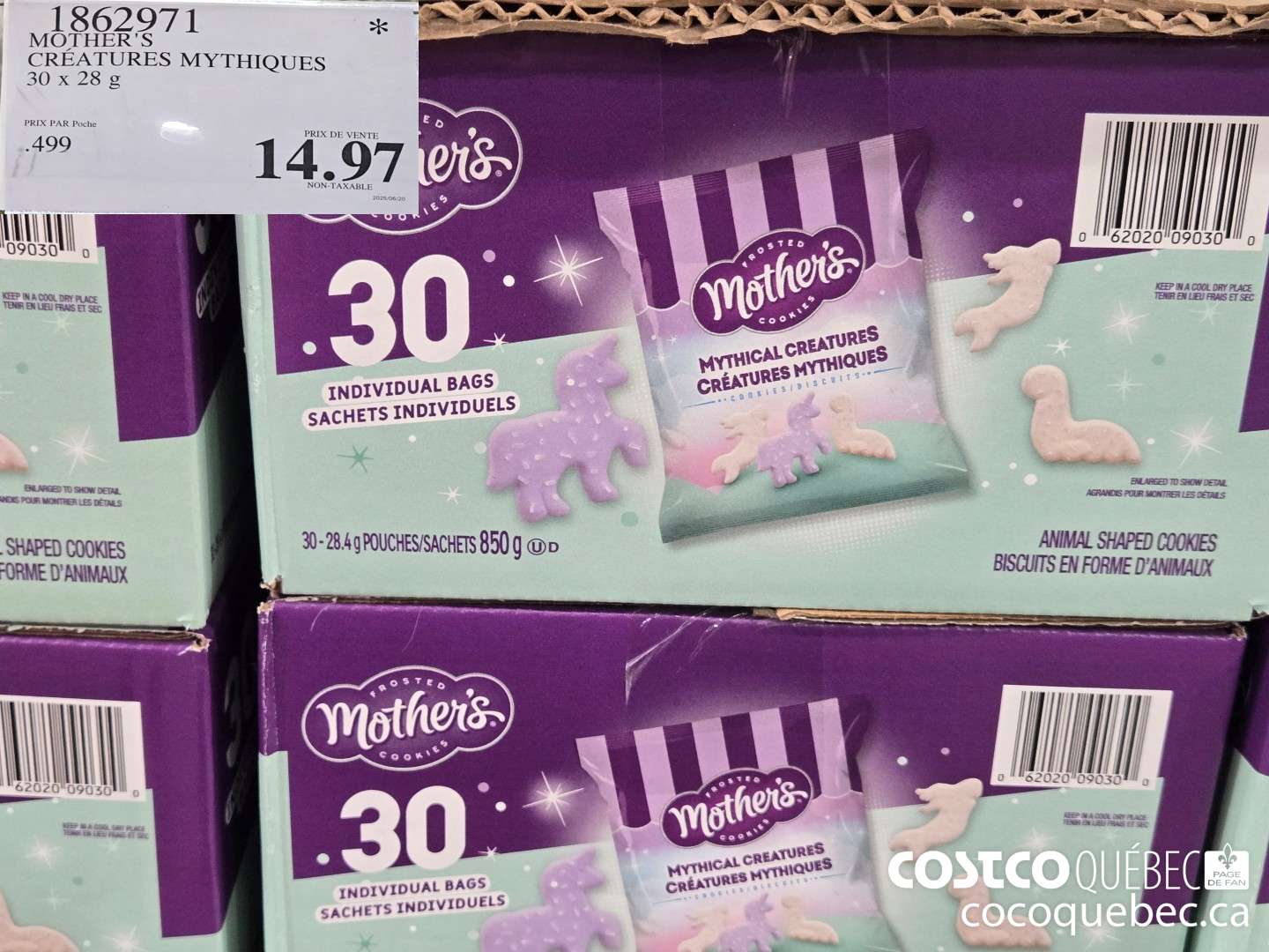 1862971 MOTHER'S CREATURES MYTHIQUES 30 x 28 G  $14.97