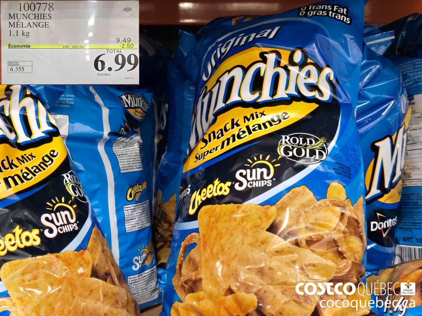 100778 MUNCHIES  ($2.50 INSTANT SAVINGS EXPIRES ON 2025-08-03) $6.99