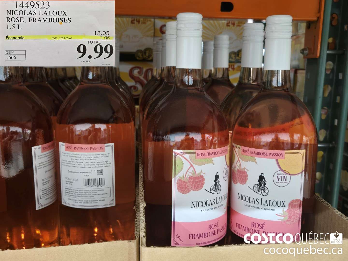 1449523 NICOLAS LALOUX ROSE FRAMBOISE ($2.05 INSTANT SAVINGS EXPIRES ON 2025-07-06) $12.44