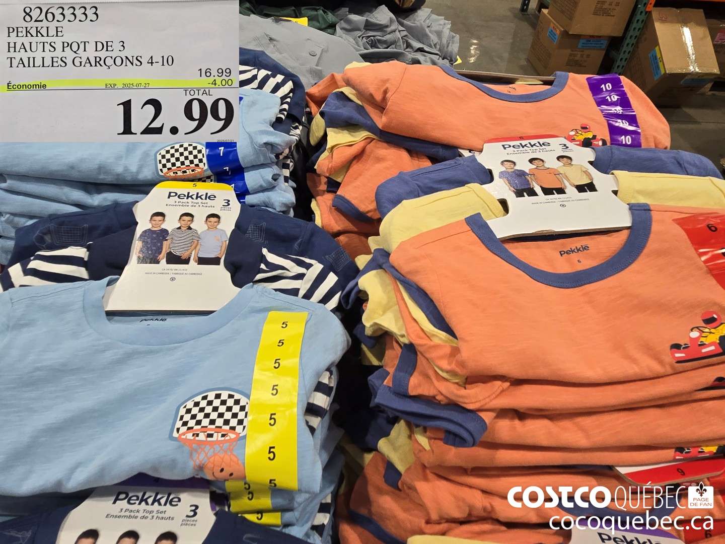 8263333 PEKKLE HAUTS PQT DE 3  ($4.00 INSTANT SAVINGS EXPIRES ON 2025-07-27) $12.99