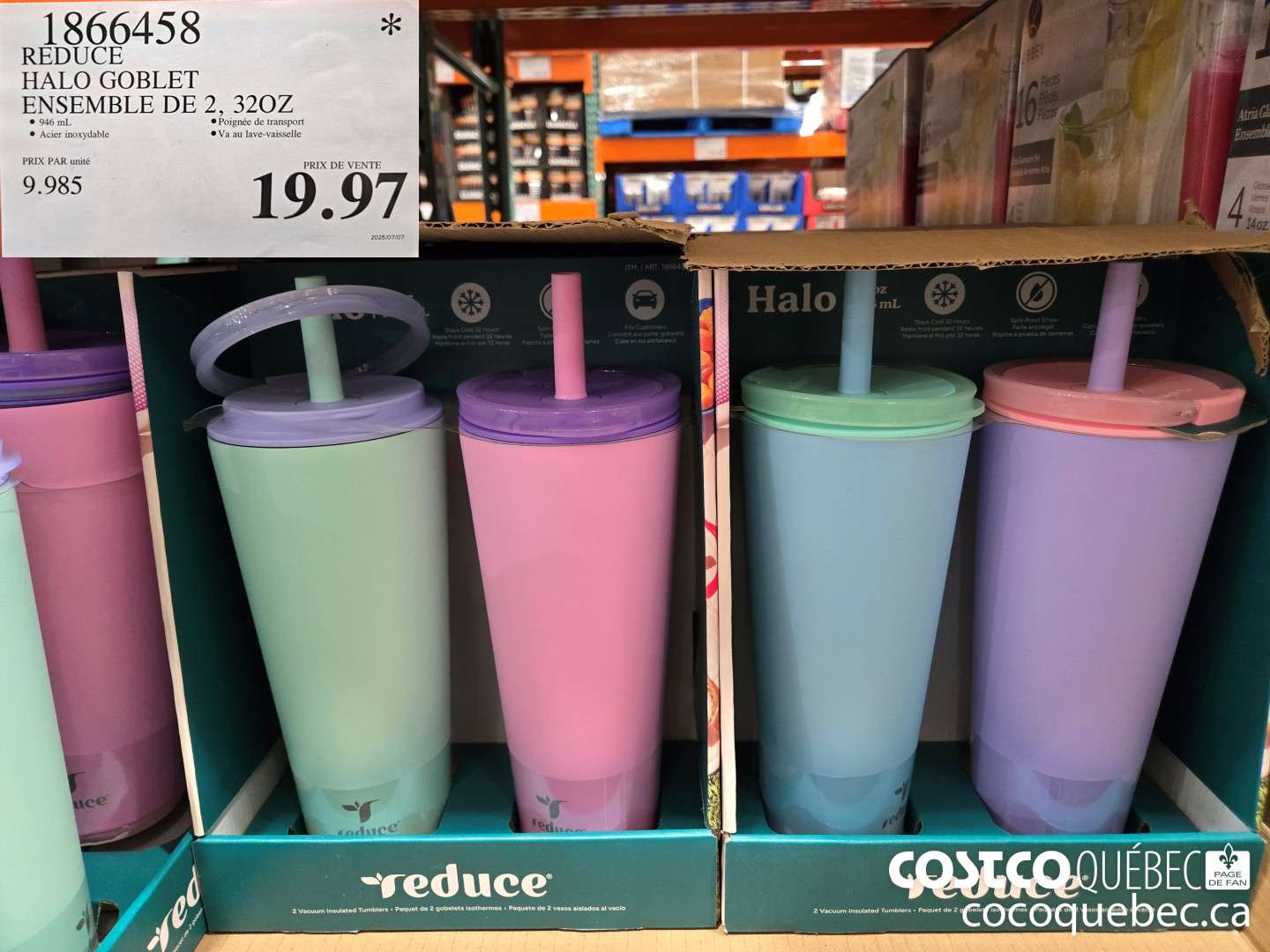 1866458 REDUCE HALO GOBLET  $19.97