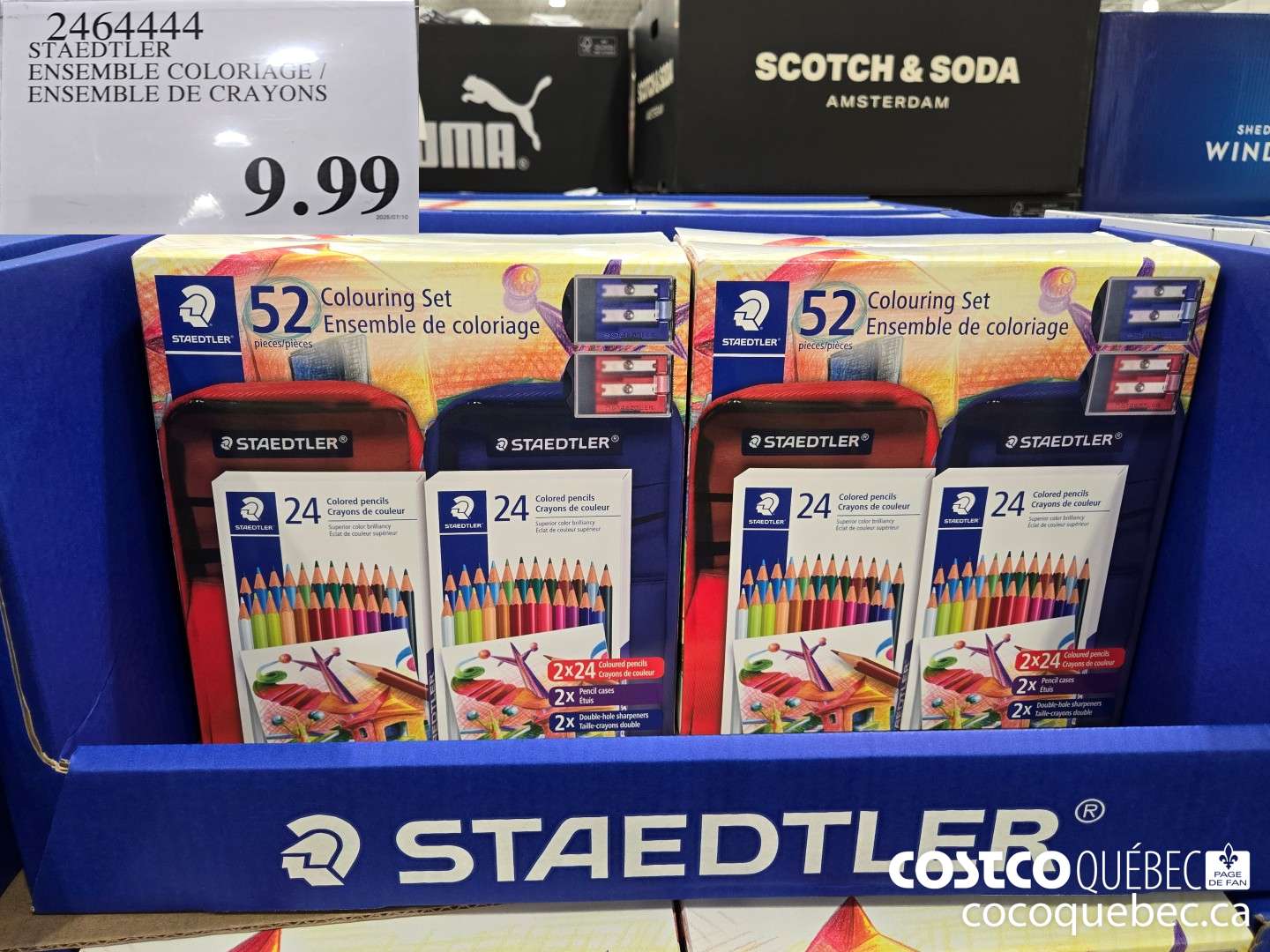2464444 STAEDTLER ENSEMBLE COLORIAGE ENSEMBLE DE CRAYONS  $9.99