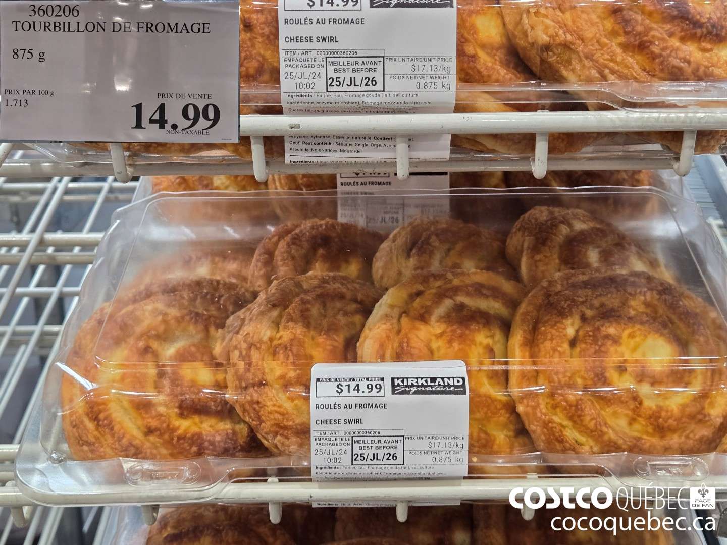 360206 TOURBILLON DE FROMAGE  $14.99