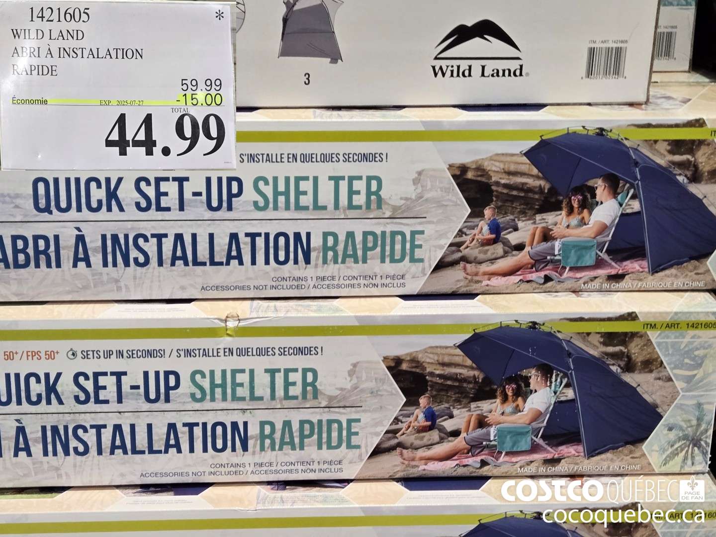 1421605 WILD LAND ABRI A INSTALATION  ($15.00 INSTANT SAVINGS EXPIRES ON 2025-07-27) $44.99