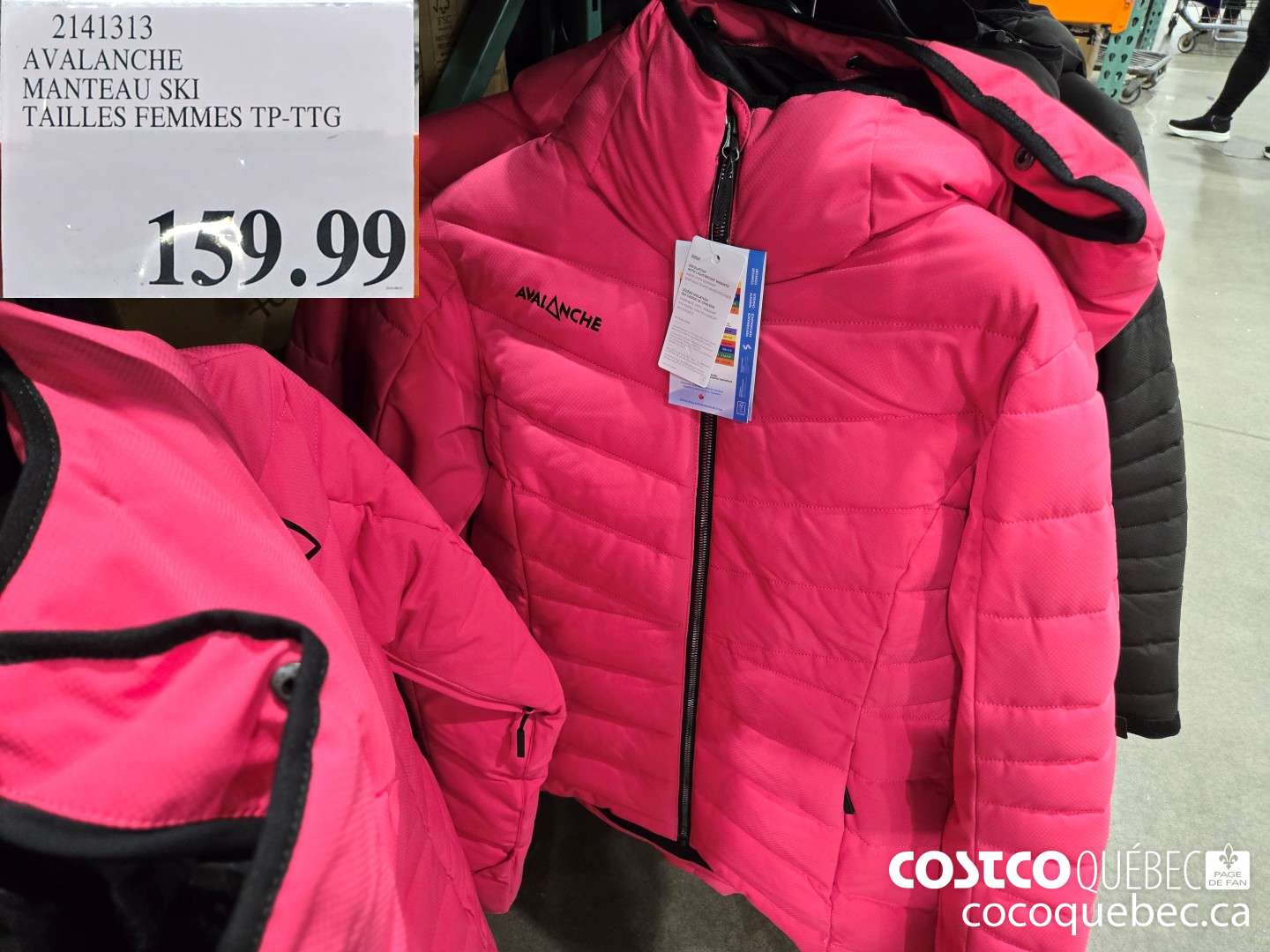 2141313 AVALANCHE MANTEAU SKI TAILLES FEMMES TP-TTG  $159.99