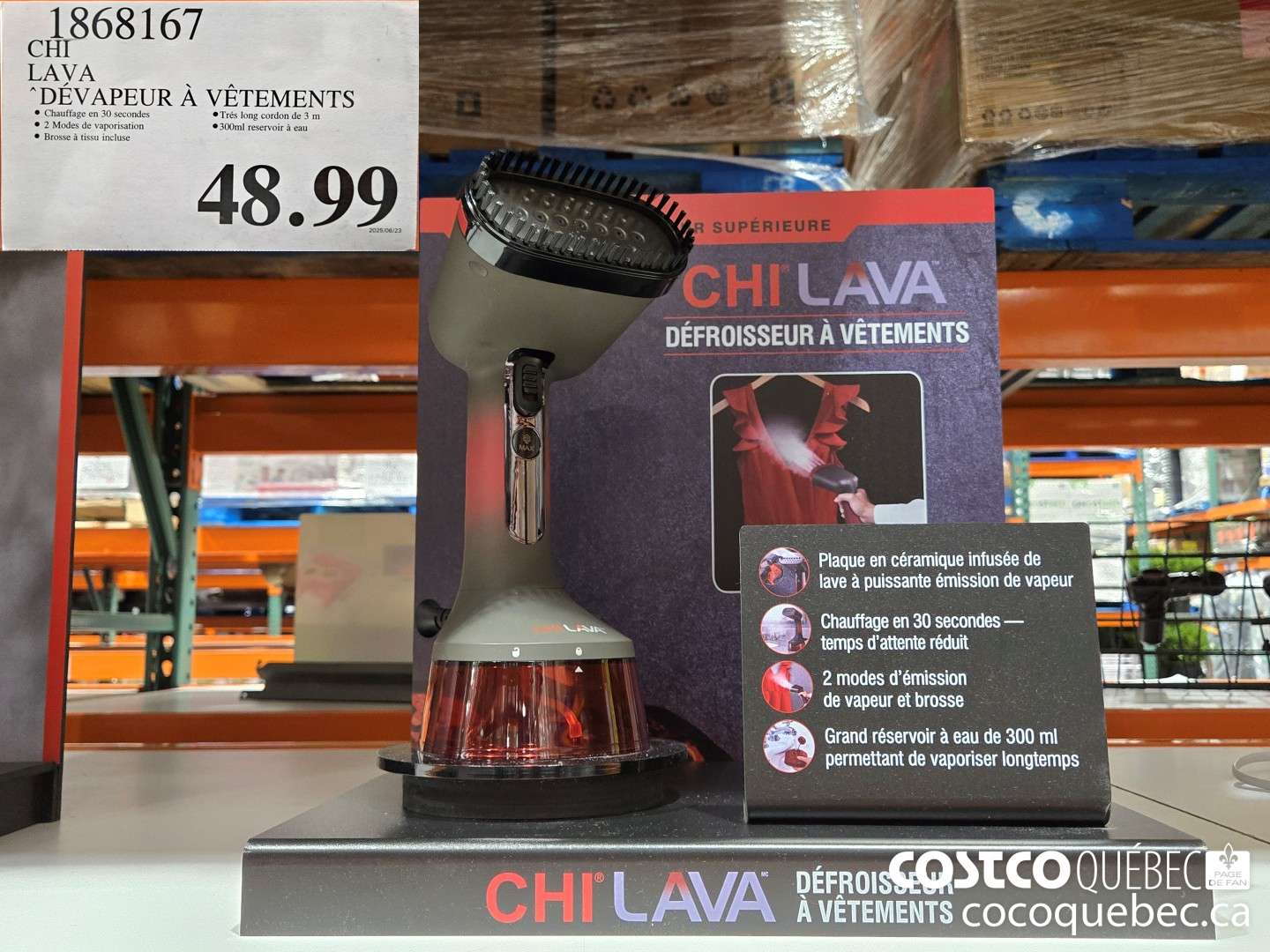 1868167 CHI CAVA “DEVAPEUR A VETEMENTS  $48.99