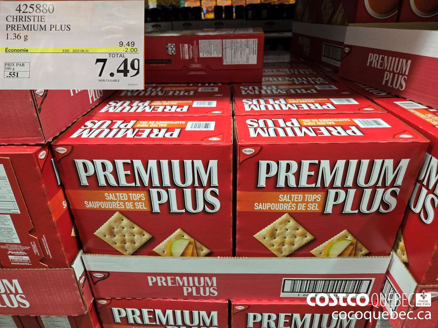 425880 CHRISTIE PREMIUM PLUS  ($2.00 INSTANT SAVINGS EXPIRES ON 2025-08-31) $7.49