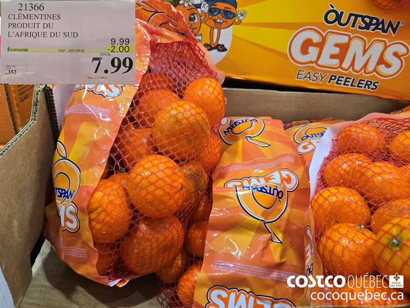 21366 CLEMENTINES PRODUIT DU MAROC  ($2.00 INSTANT SAVINGS EXPIRES ON 2025-09-02) $7.99