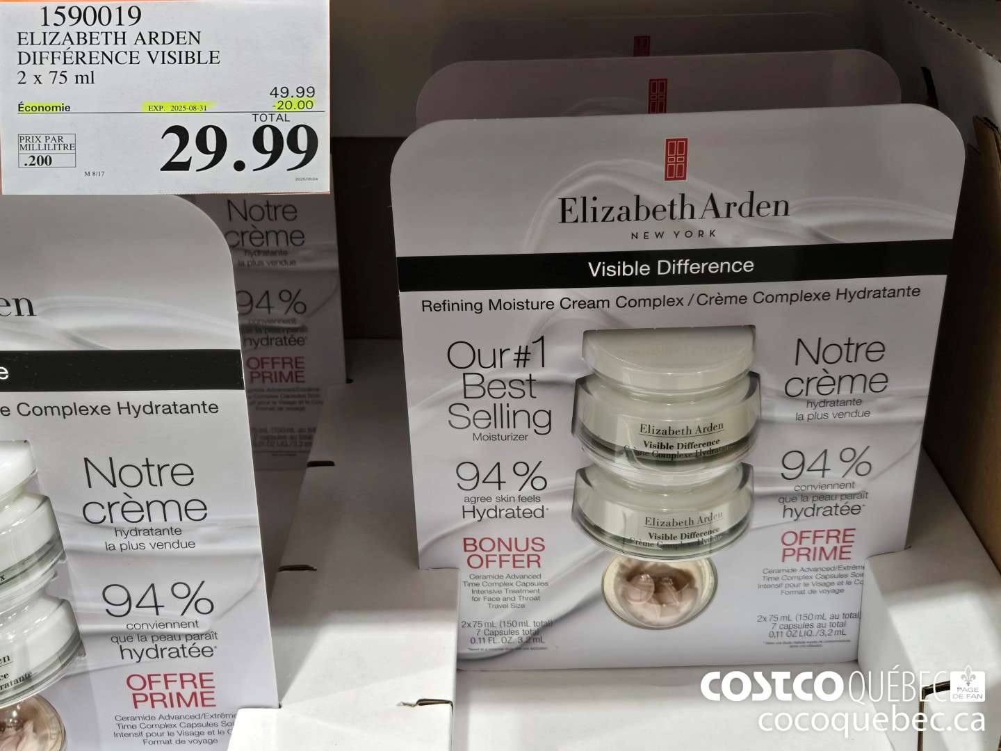 1590019 ELIZABETH ARDEN DIFFERENCE VISIBLE  ($20.00 INSTANT SAVINGS EXPIRES ON 2025-08-31) $29.99