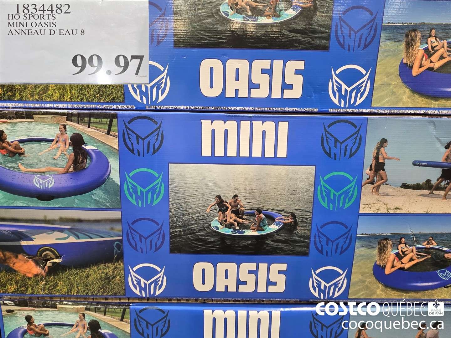 1834482 HO SPORTS MINI OASIS ANNEAU D'EAU 8  $99.97