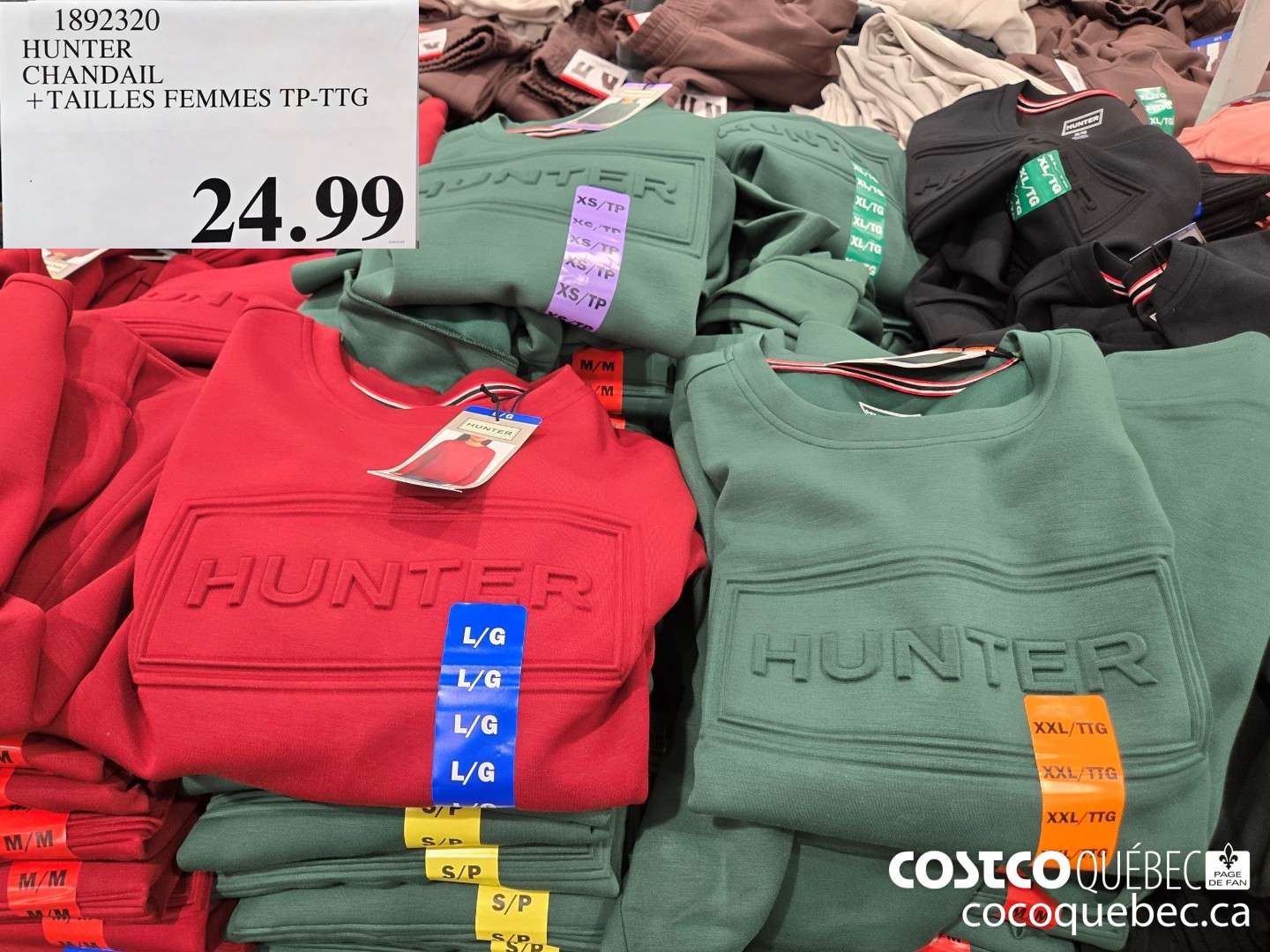 1892320 HUNTER CHANDAIL  $24.99