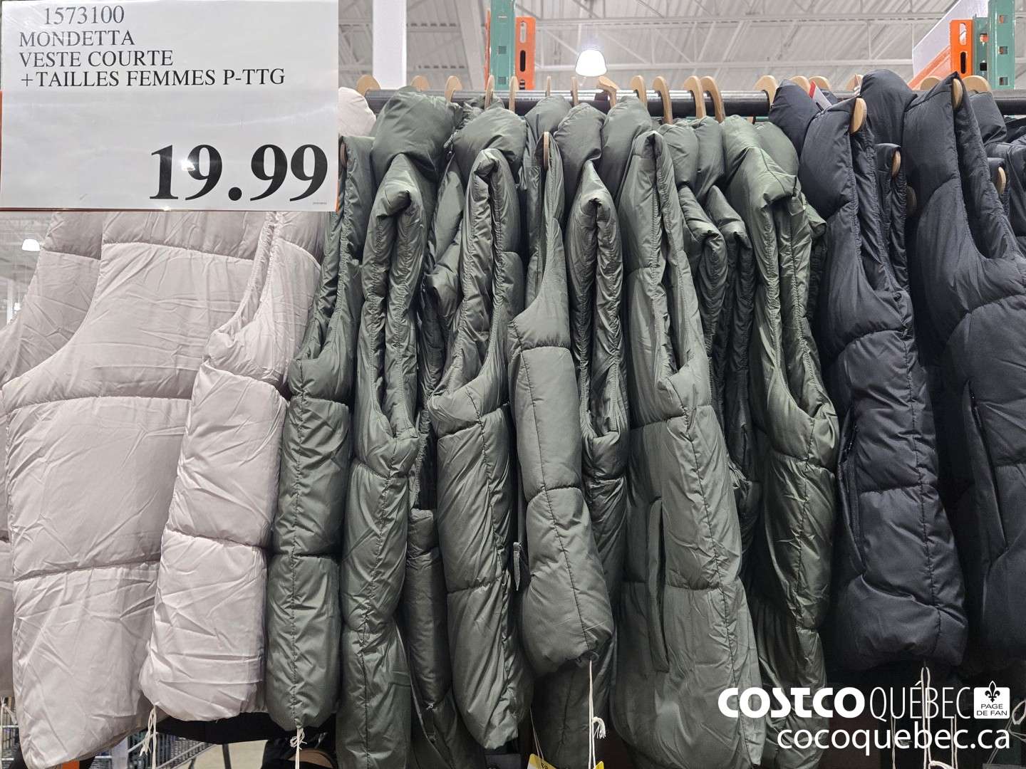 1573100 MONDETTA VESTE COURTE TAILLES FEMMES P-TTG  $19.99