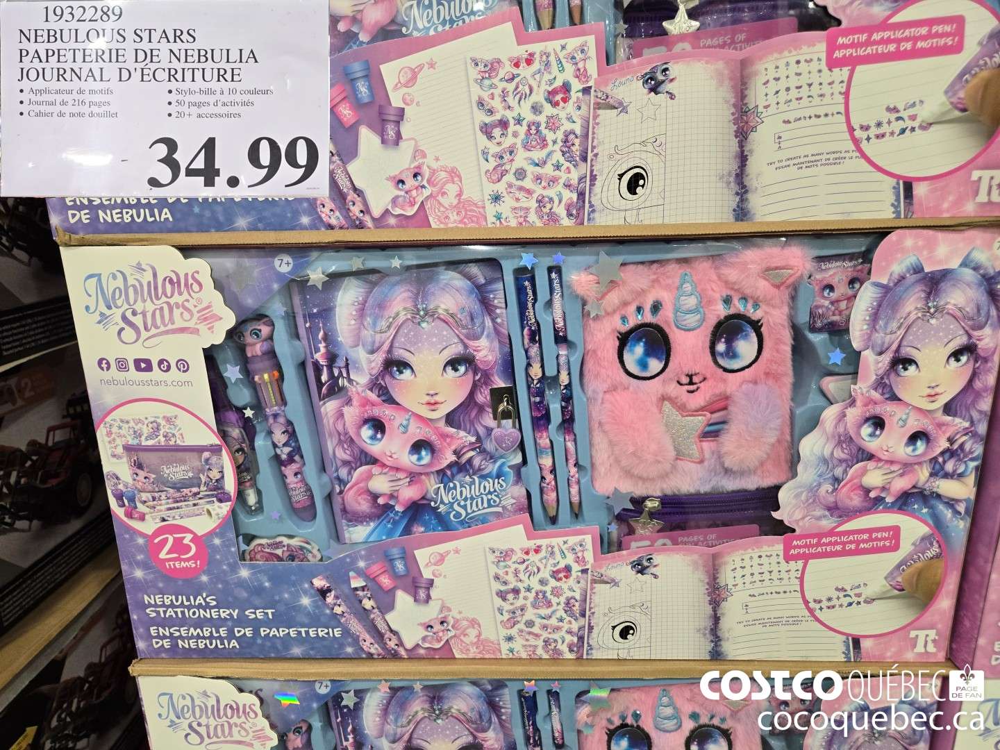 1932289 NEBULOUS STARS PAPETERIE DE NEBULIA JOURNAL D'ECRITURE  $34.99