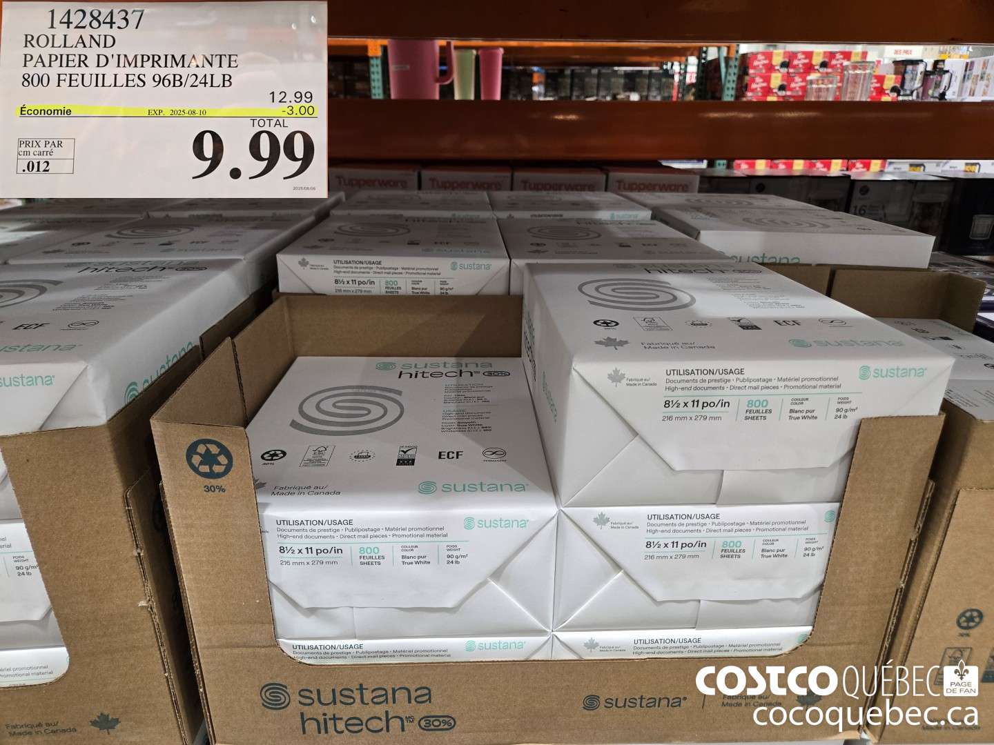 1428437 ROLLAND PAPIER COPIE 8.5