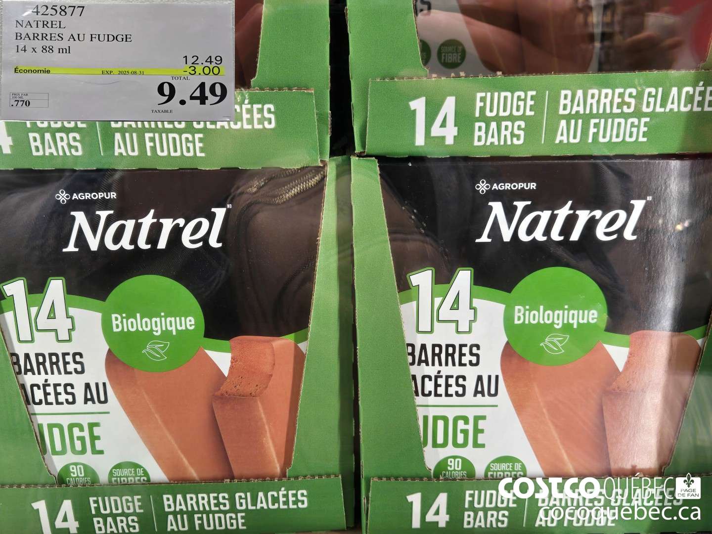 425877 TRADITIONS BARRES AU FUDGE 14 x 88 ml  ($3.00 INSTANT SAVINGS EXPIRES ON 2025-08-31) $9.49