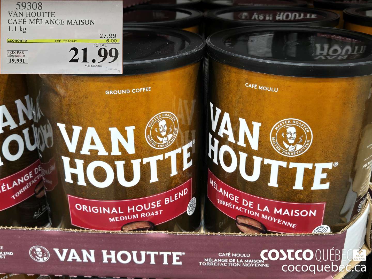 59308 VAN HOUTTE CAFE MELANGE MAISON ($6.00 INSTANT SAVINGS EXPIRES ON 2025-08-17) $21.99