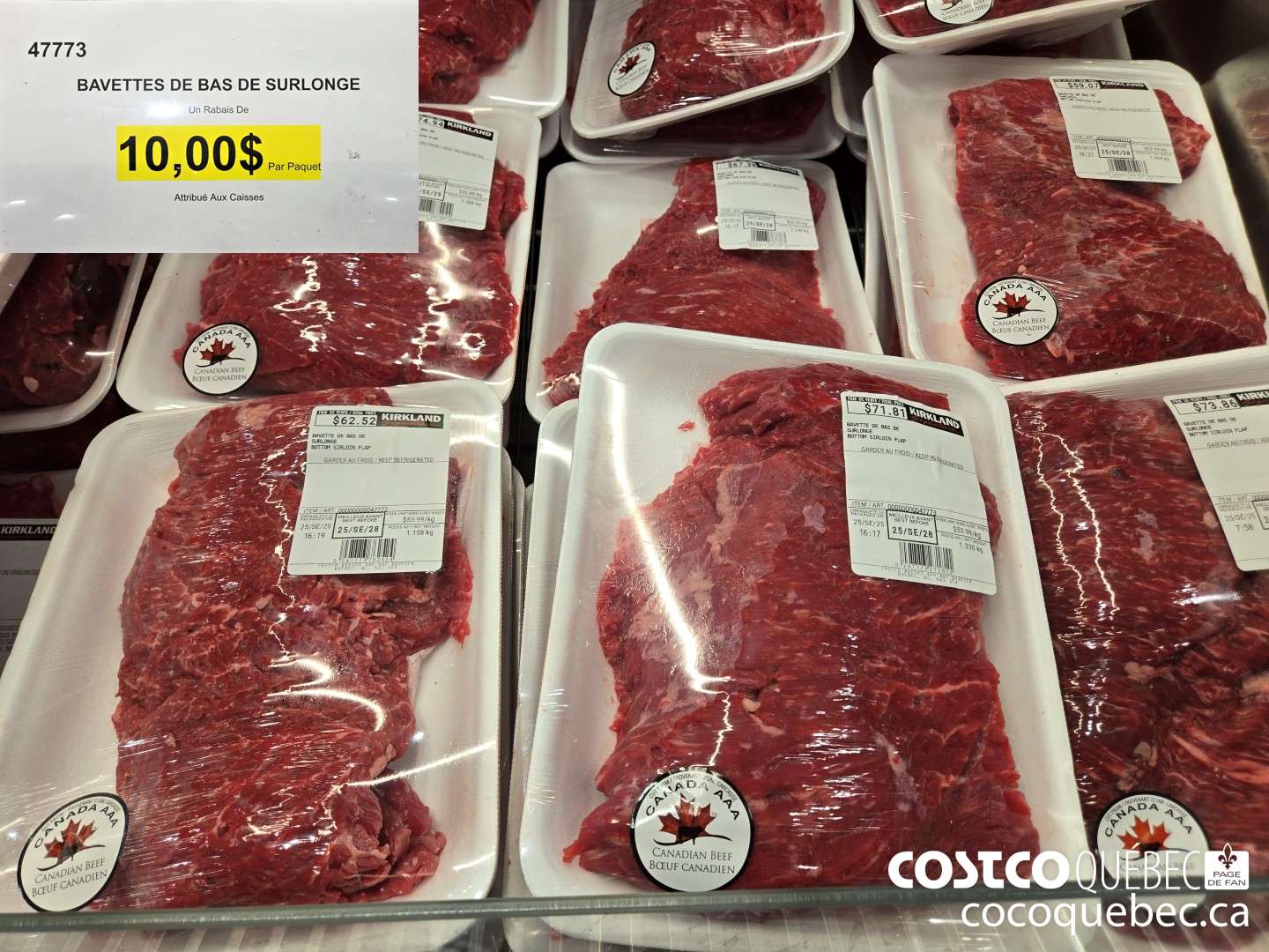 47773 BAVETTES DE BAS DE SURLONGE  ($10.00 INSTANT SAVINGS)