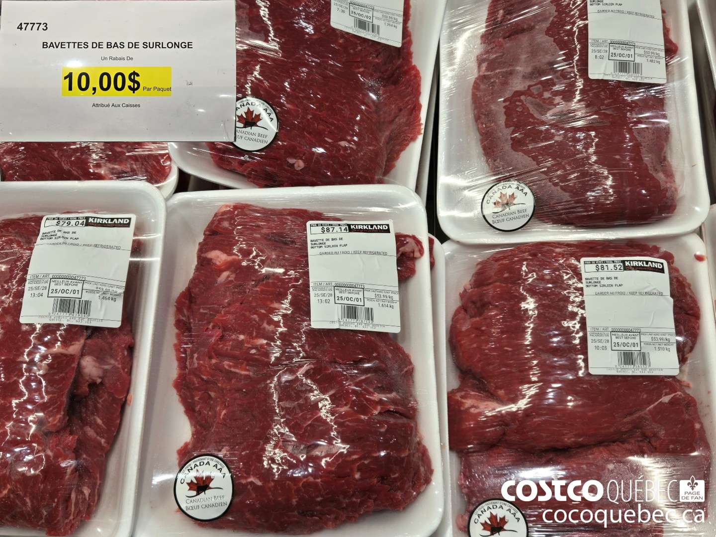 47773 BAVETTES DE BAS DE SURLONGE  ($10.00 INSTANT SAVINGS)