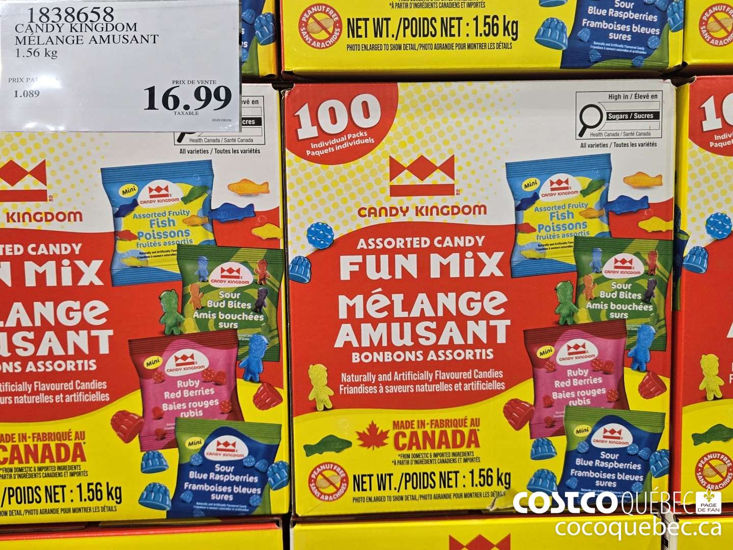 1838658 CANDY KINGDOM MELANGE AMUSANT 1.56 kg  $16.99