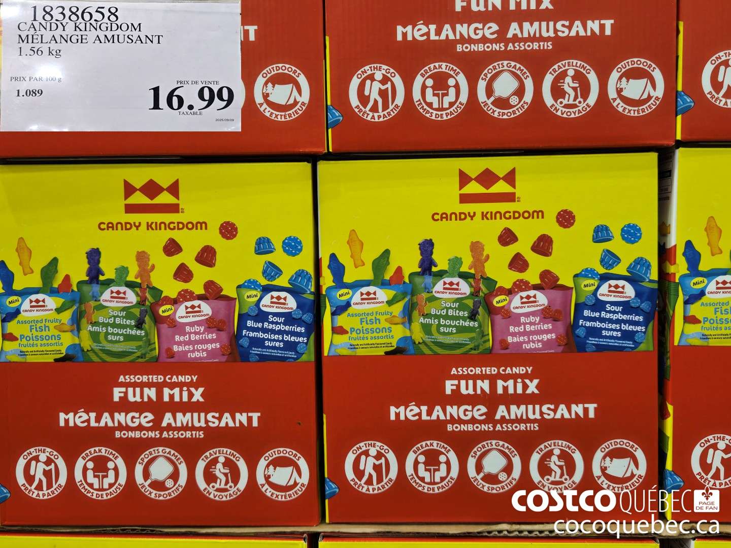 1838658 CANDY KINGDOM MELANGE AMUSANT 1.56 kg  $16.99