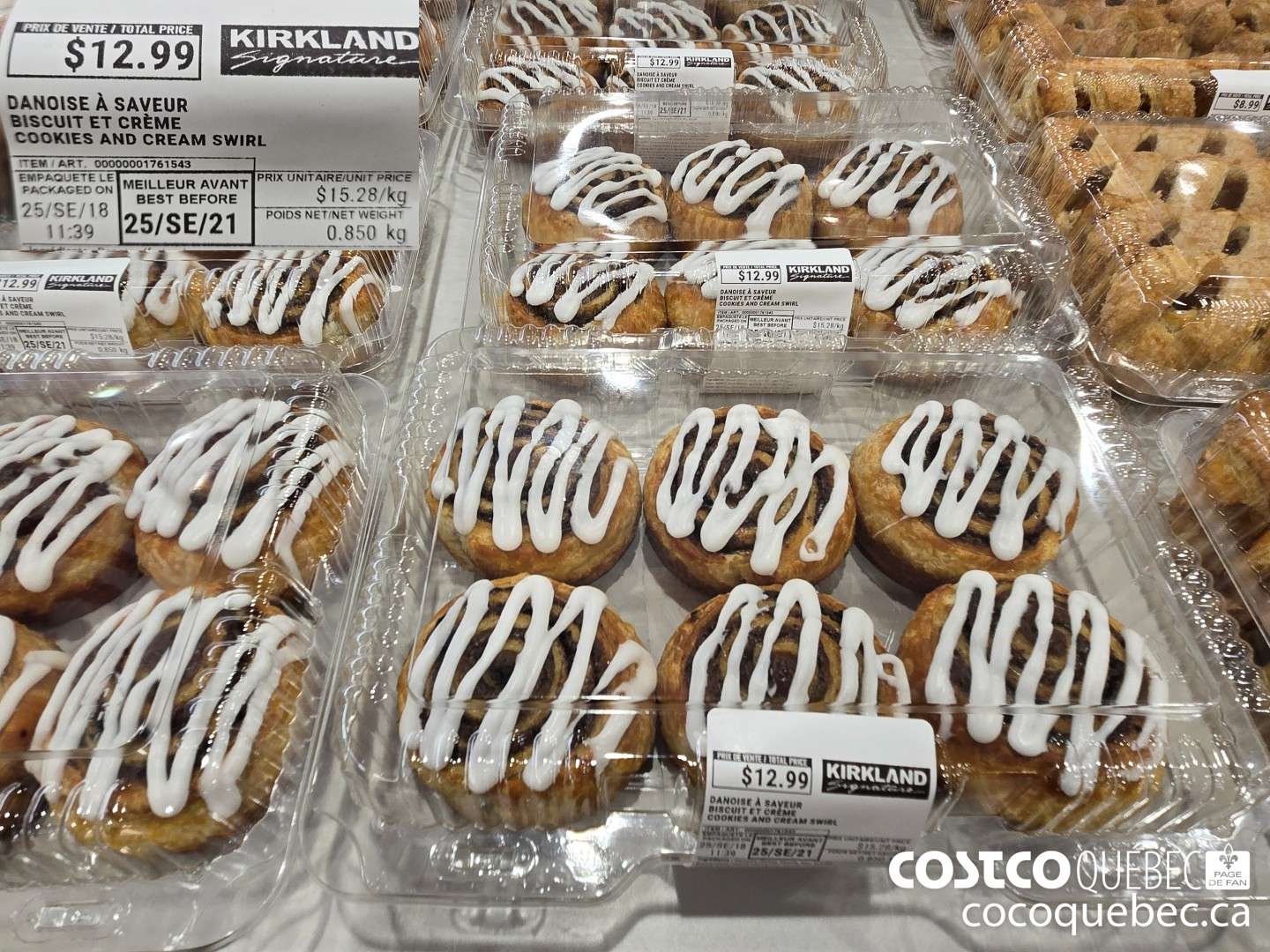 1761543 DANOISE A SAVEUR BISCUIT ET CREME  $12.99