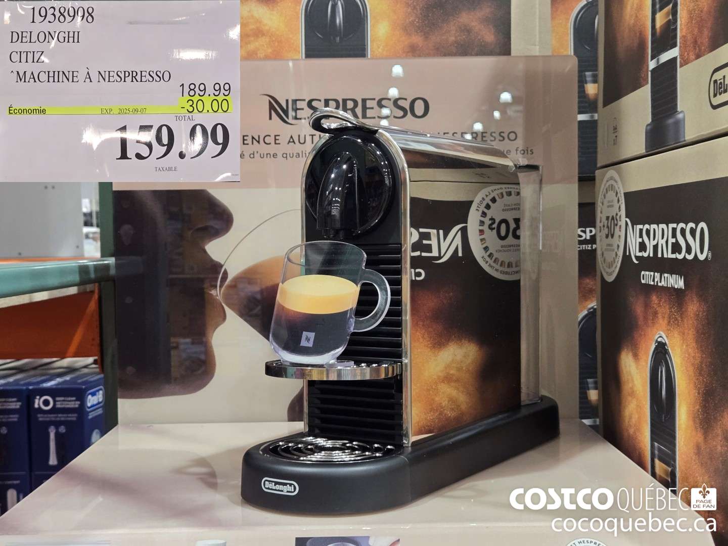 1938998 DELONGHI CITIZ  ($30.00 INSTANT SAVINGS EXPIRES ON 2025-09-07) $159.99