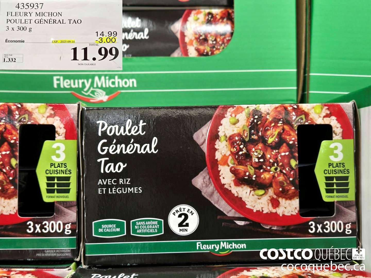 435937 FLEURY MICHON POULET GENERAL TAO 3 x 300 ($3.00 INSTANT SAVINGS EXPIRES ON 2025-09-14) $11.99