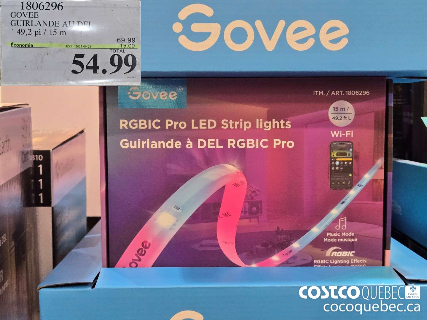1806296 GOVEE GUIRLANDE ATT NET  ($15.00 INSTANT SAVINGS EXPIRES ON 2025-09-28) $54.99