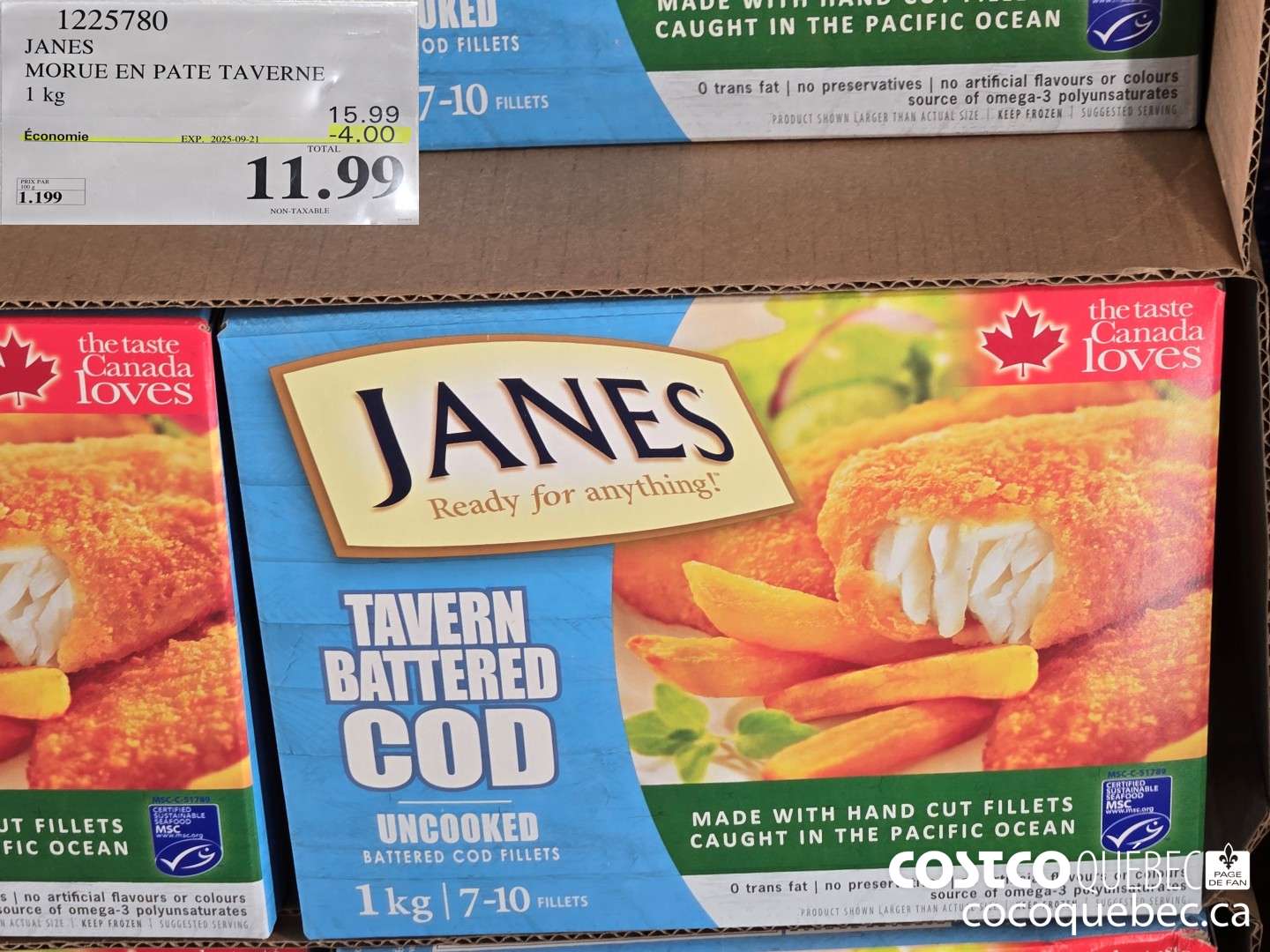 1225780 JANES MORUE EN PATE TAVERNE 1 kg  ($4.00 INSTANT SAVINGS EXPIRES ON 2025-09-21) $11.99