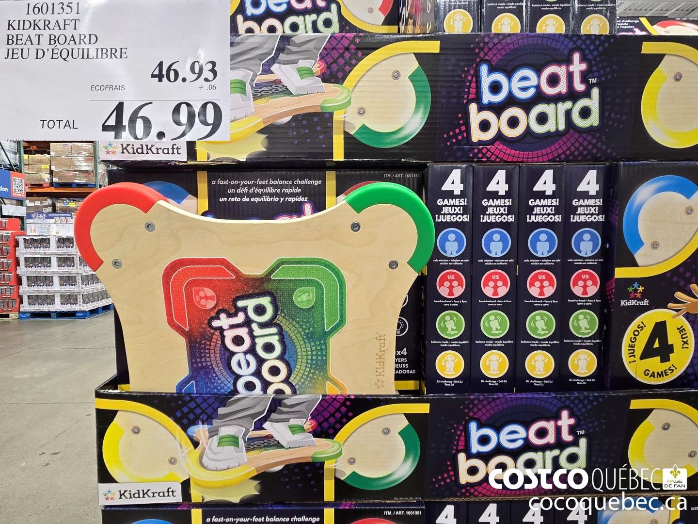 1601351 KIDKRAFT BEAT BOARD JEU D'EQUILIBRE  $46.99