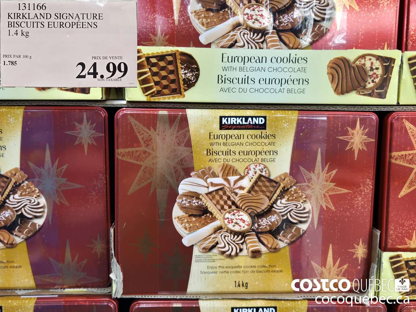 131166 KIRKLAND SIGNATURE BISCUITS EUROPEENS 1.4kg  $24.99