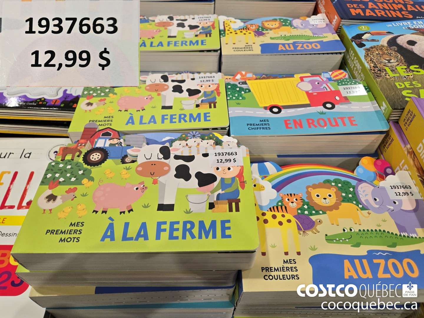 1937663 LIVRE ENFANT  $12.99