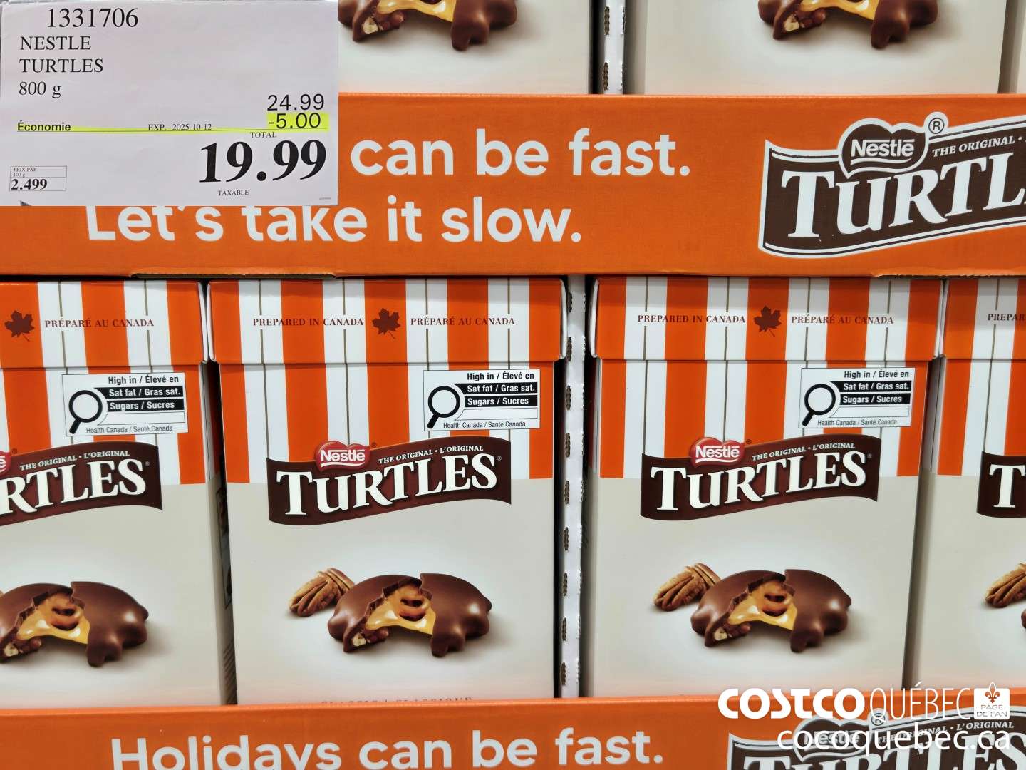 1331706 NESTLE TURTLES  ($5.00 INSTANT SAVINGS EXPIRES ON 2024-10-12) $19.99