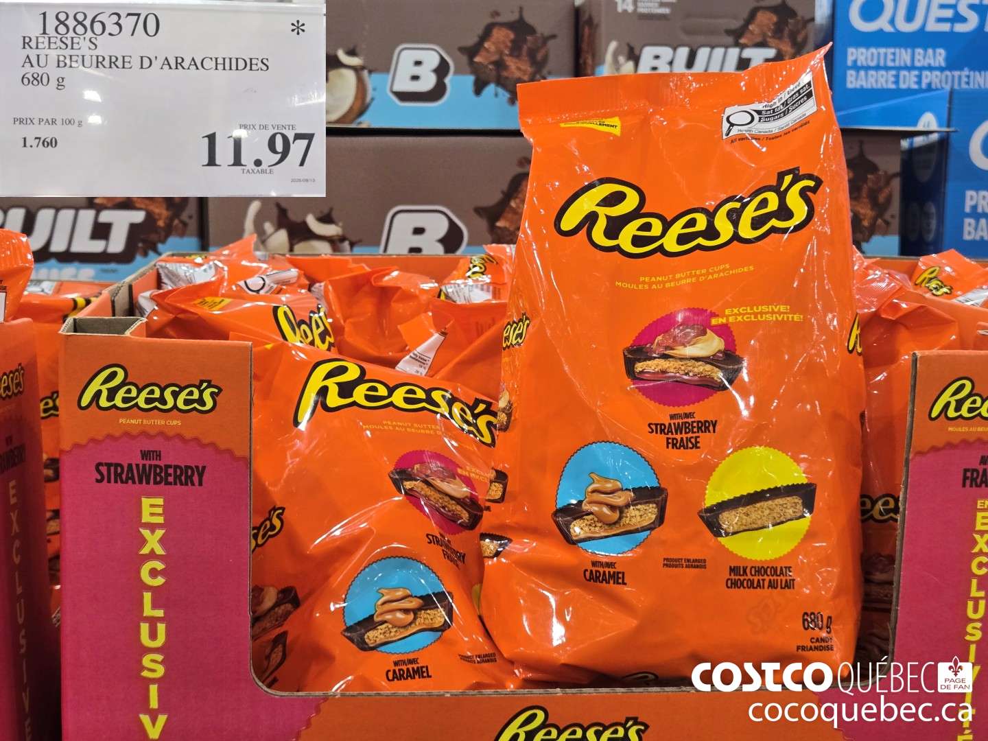 1886370 REESE'S AU BEURRE D'ARACHIDES  $11.97