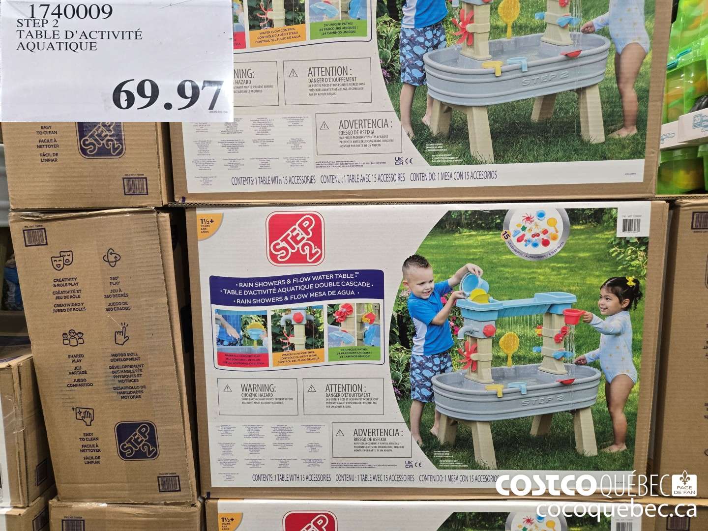 1740009 TAREE D'ACTIVITE AQUATIQUE  $69.97