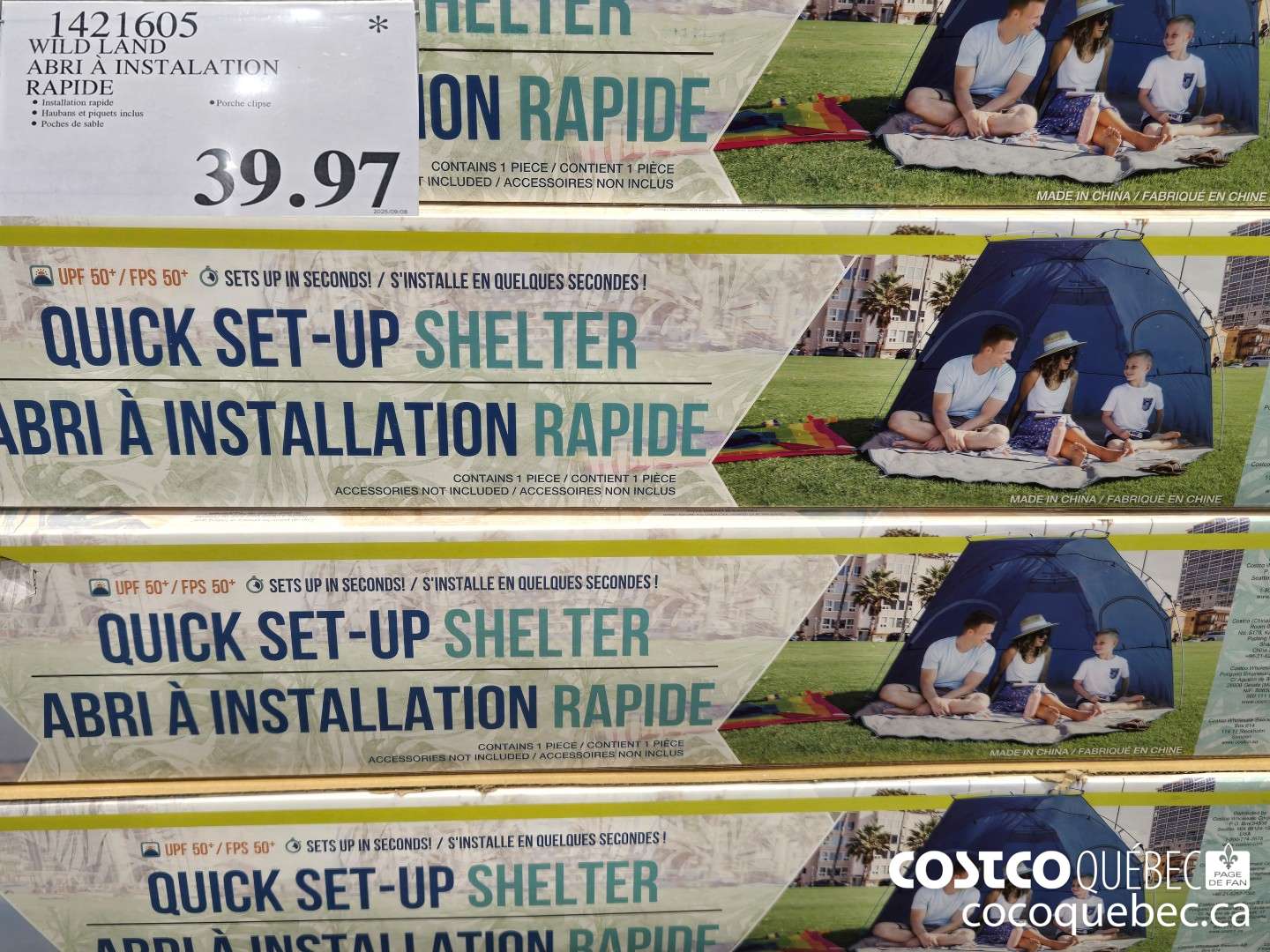 1421605 WILD LAND ABRI A INSTALATION  $39.97