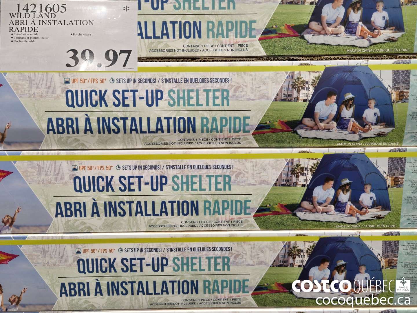 1421605 WILD LAND ABRI A INSTALATION  $39.97