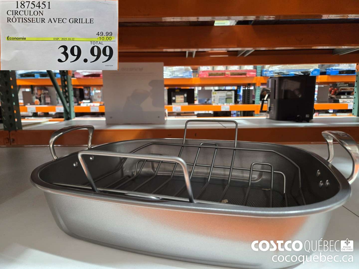 1875451 CIRCULON ROTISSEUR AVEC GRILLE 10.00 OFF (EXPIRES ON 2025-10-12) $39.99