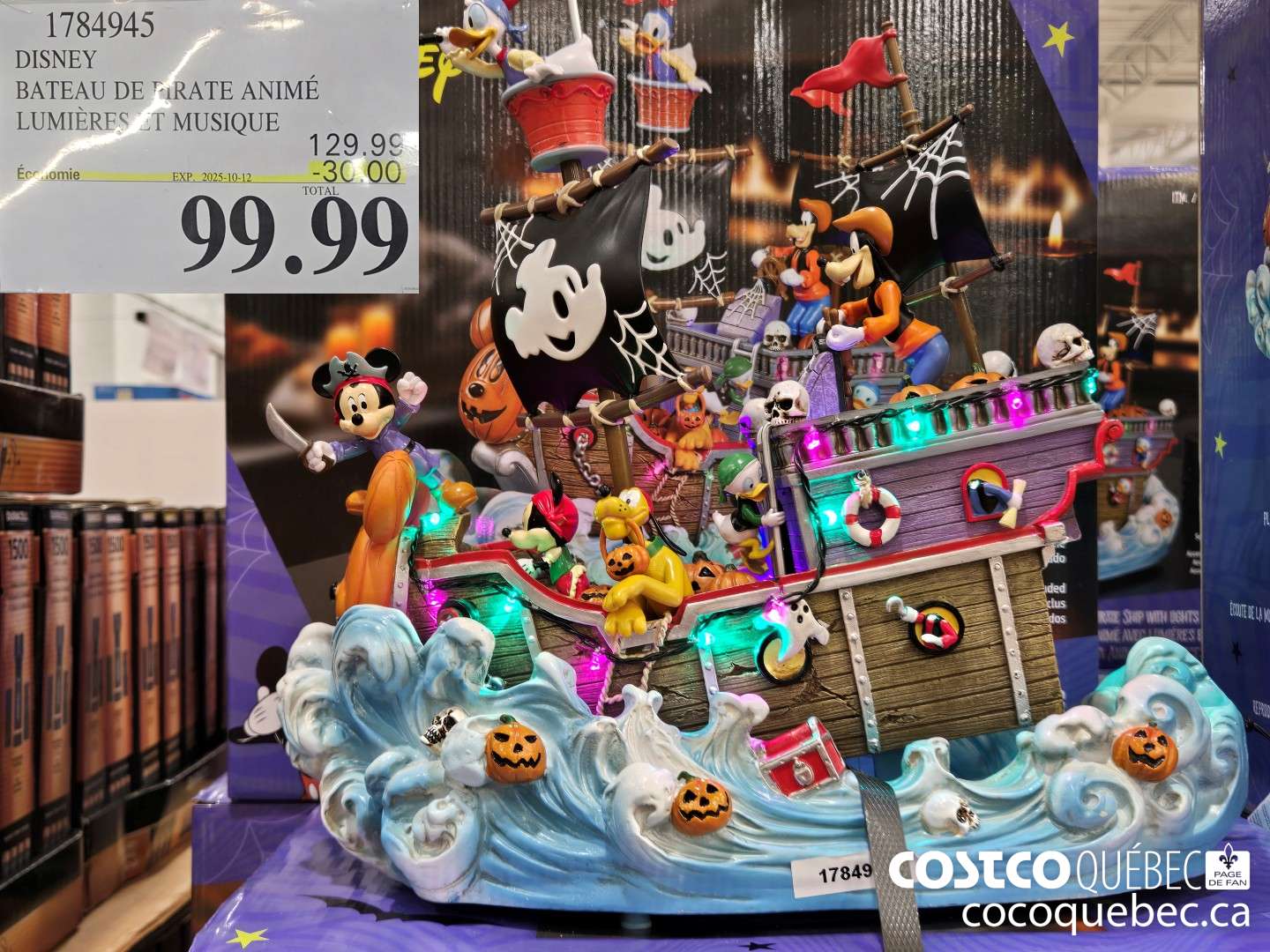 1784945 DISNEY BATEAU DE PIRATE  ($30.00 INSTANT SAVINGS EXPIRES ON 2025-10-12) $99.99