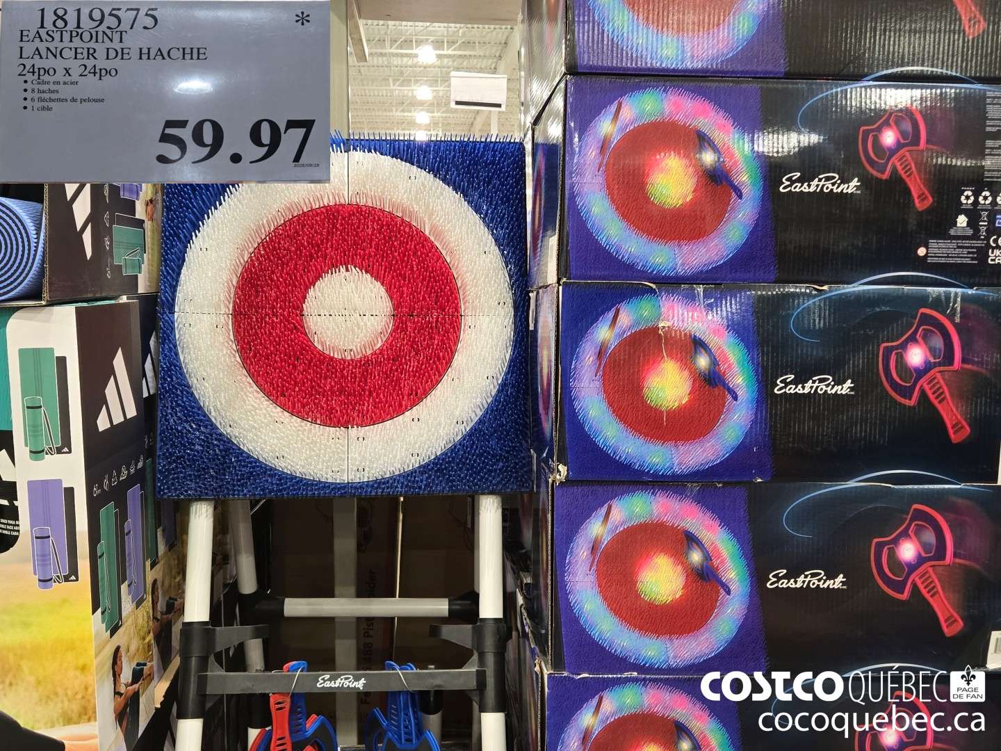 1819575 EASTPOINT LANCER DE HACHE  $59.97
