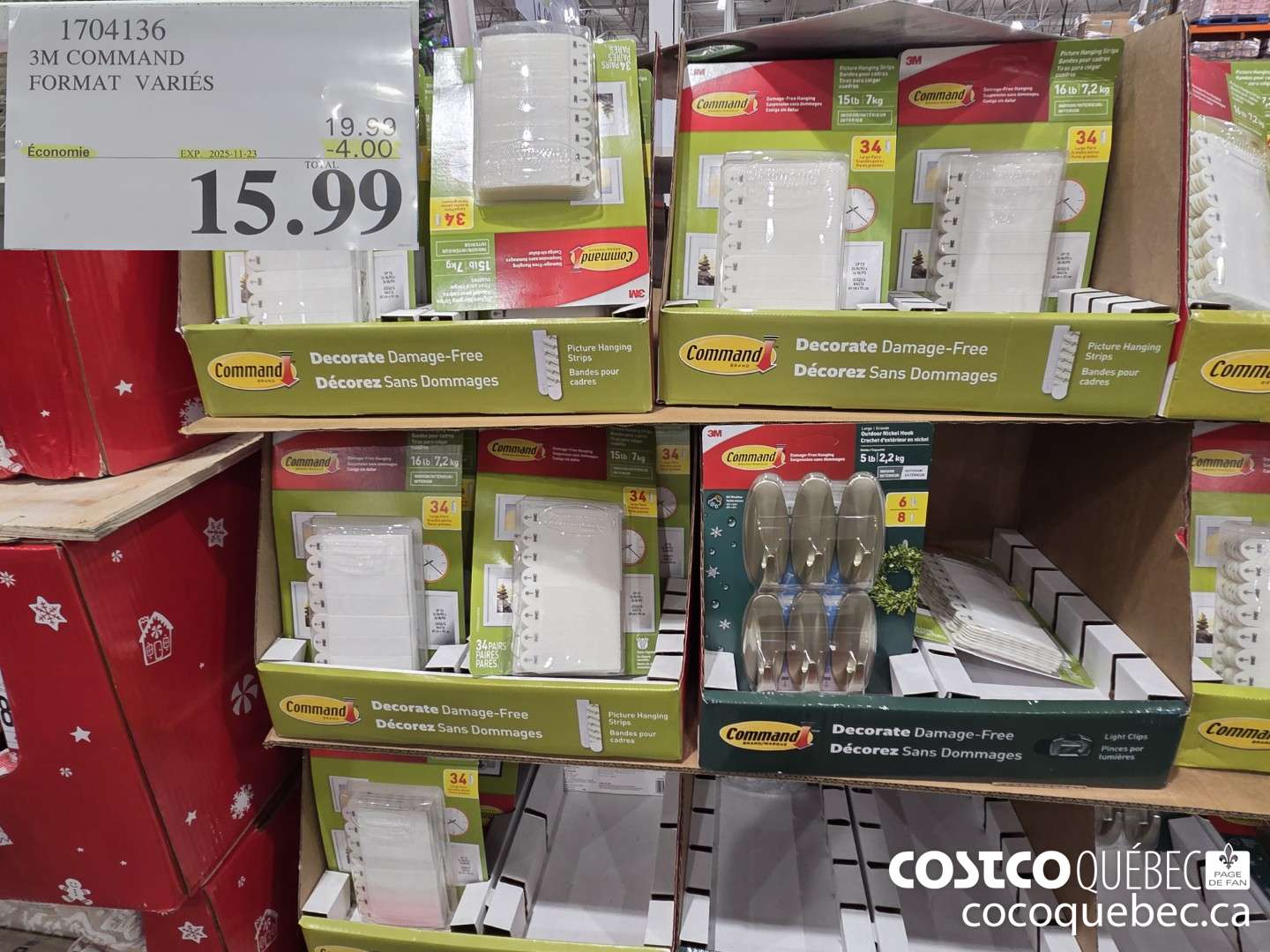 1704136 3M COMMAND FORMAT VARIES ($4.00 INSTANT SAVINGS EXPIRES ON 2025-11-23) $15.99